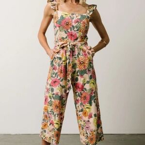 NWT Baltic Born Multicolor Floral Jumpsuit